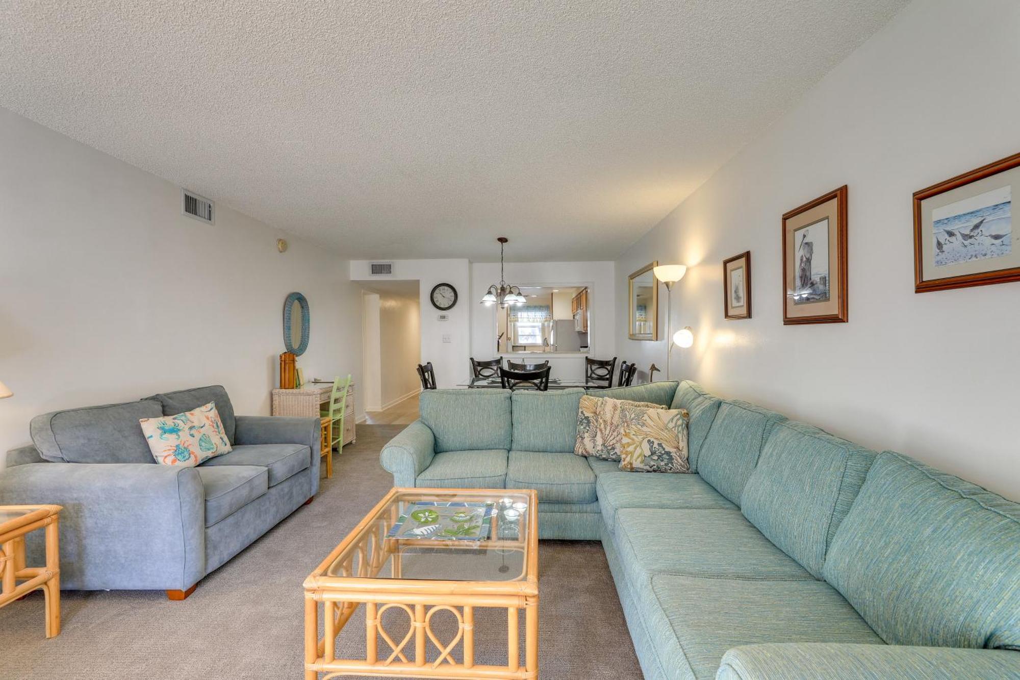 Central Cocoa Beach Condo With View, Steps To Beach! Екстер'єр фото