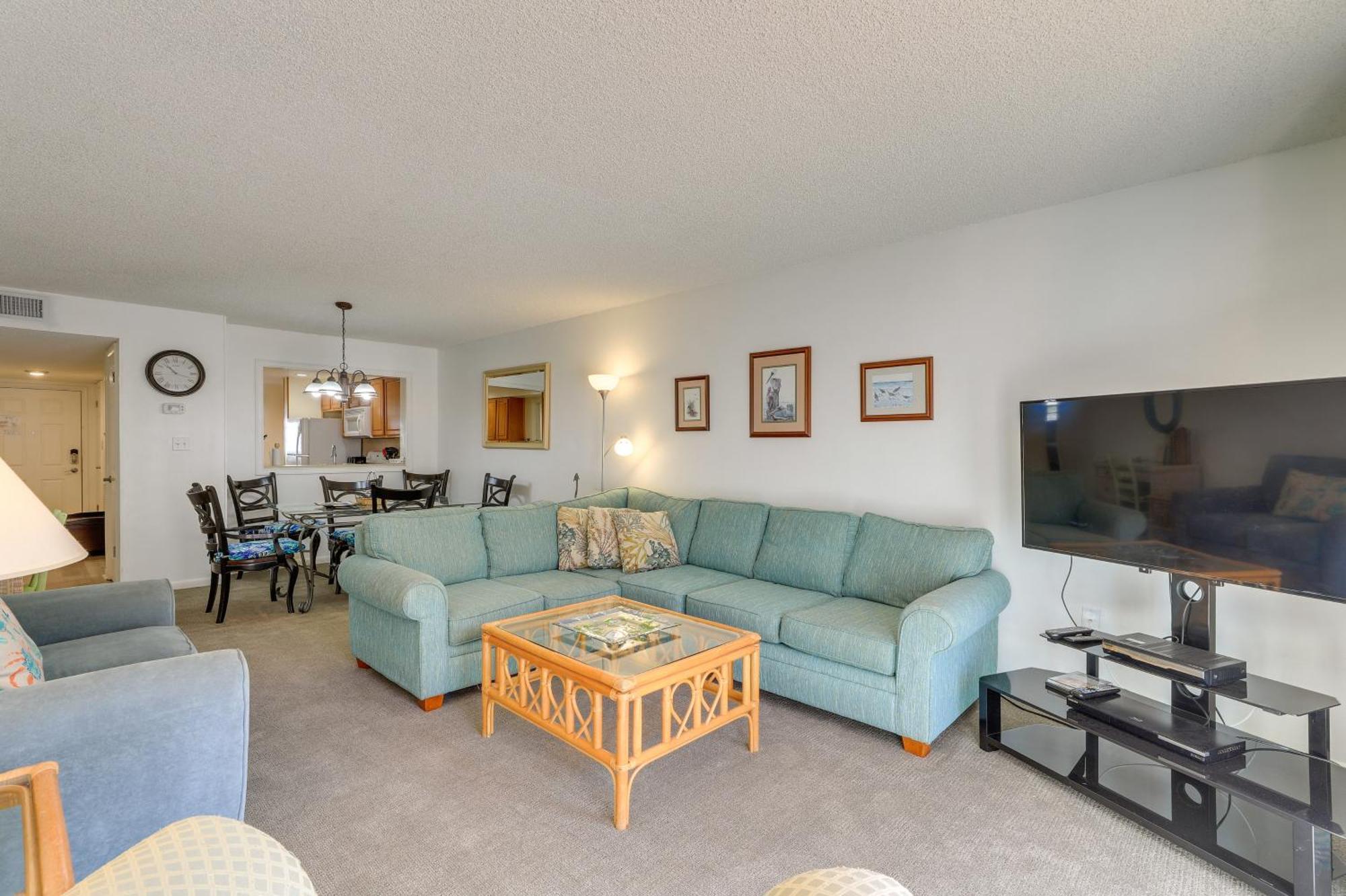 Central Cocoa Beach Condo With View, Steps To Beach! Екстер'єр фото
